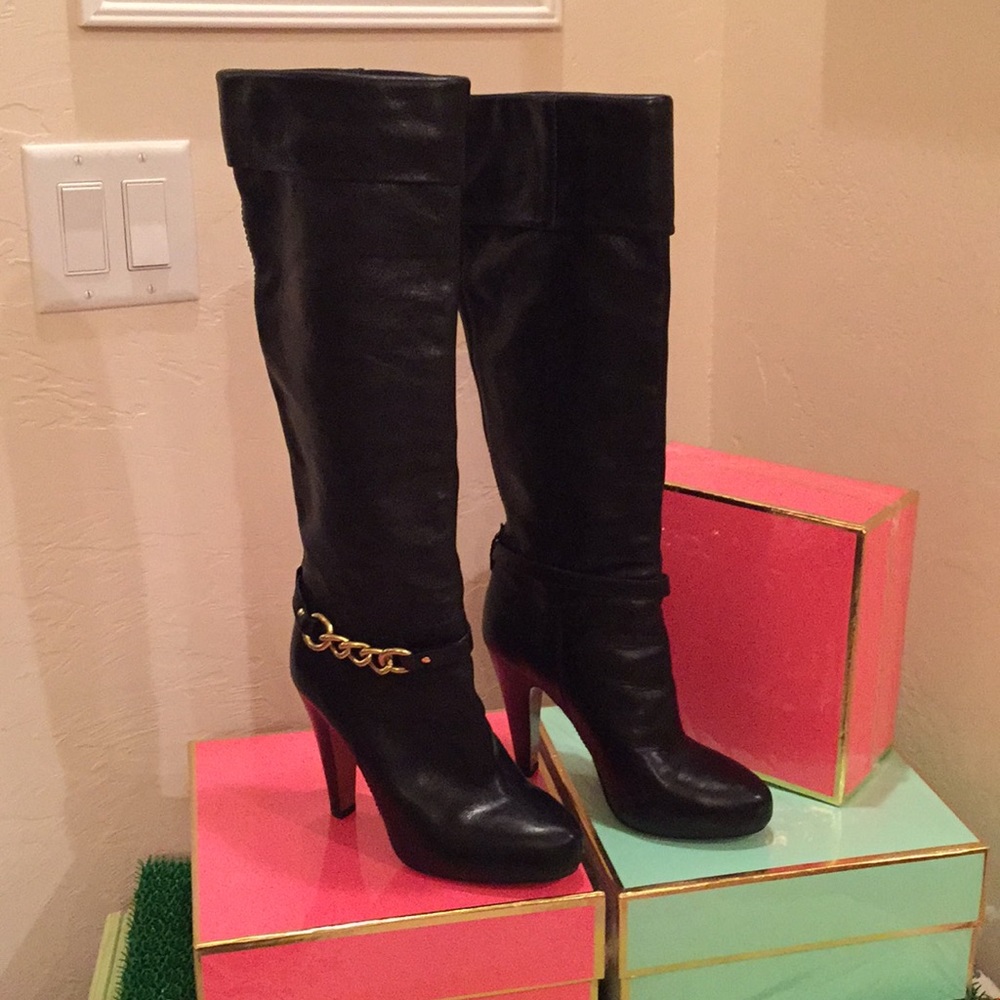 Coach AIDA Boots, Size 7, Made in Italy